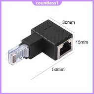 RJ45 Male To Female Converter Adapter for Cat5 Cat6 LAN Ethernet Network Cable Printer Scanner Hard 