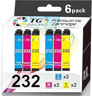 TG Imaging Compatible Remanufactured T232 Ink Cartridge Replacement for Epson 232XL Color Ink Cartri