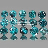 READY!!! BERLIAN BIRU ASLI Natural Blue Diamond Eropa ORI Tabur 2.7mm Gugur 10 15 Bukan Berlian Banj