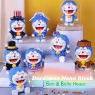 Balony Doraemon nano block Gift ideas Birthday Gift Christmas Gift Building block Toys