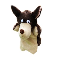 cod Wolf Hand Puppet Soft Doll Plush Toy Stuffed Hand Puppet Plush Animal Toys for Kids Role Paly