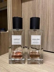 YSL jumpsuit 連身褲裝/ Lavalliere 花結領 餘量瓶
