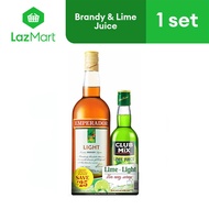 Emperador Light 1l with Club Mix Lime 350ml