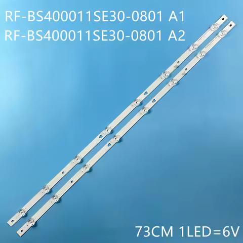 LED Backlight strip 8 lamp for 40" TV SKYWORTH 40W5 HARPER 40F6750TS HUNDAI H-LED40ES5004 RF-BS40001