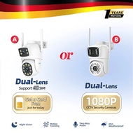 V380 4G CCTV 2MP Dual Lens Security IP CCTV Camera Wireless Outdoor Camera Full Color Night Vision