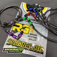 RG PREMIUM Hose 90 Degree Model Motorcycle Brake Hose 92cm