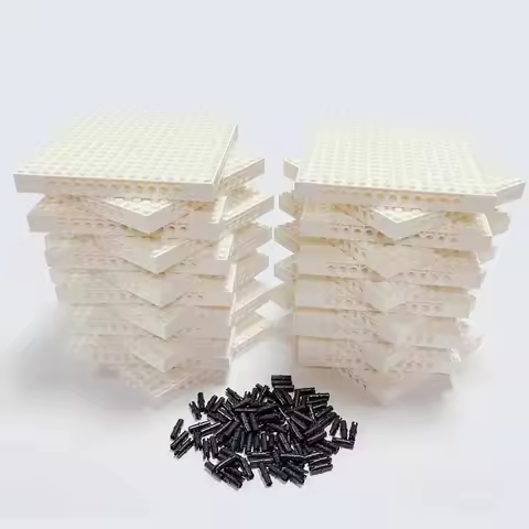 Bulk Buy White Brick 4/3 16x16 Baseplates Building Block MOC Parts Set Toys For Pixel Art Wholesale 