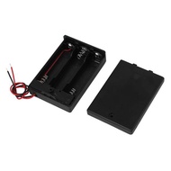 uxcell バッテリーホルダー AA電池ケース 1.5V単三電池 電池ホルダー ABS材質