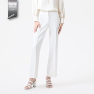 ESPADA กางเกงขายาวทรงบูทคัต ผู้หญิง สีขาว | Bootcut Trousers | 05102