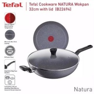 Tefal Natura 32cm/28cm Non Stick Wokpan  with Glass Lid