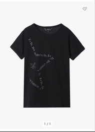 日本製Agnes b.黑色T-shirt（現貨）女生