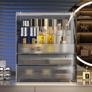 Braun Mall-กล่องใส่เครื่องสำอาง มีลิ้นชัก ชั้นวางเครื่องสำอาง กล่องเก็บเครื่องสำอาง แบบใส มีลิ้นชัก 