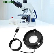 COOLGIRL Microscope Lamp, Adjustable Brightne Bottom Lighting Microscope LED Light, Fill Light USB P