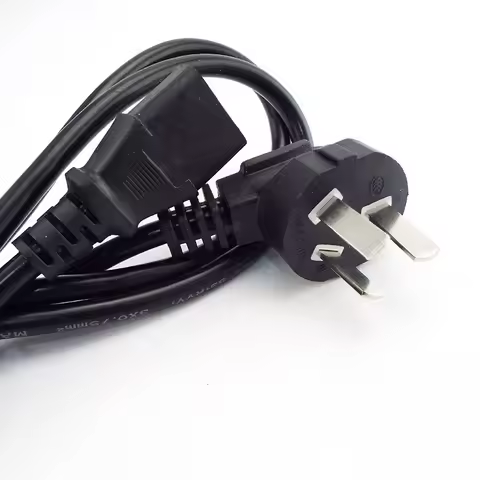 1/3/5pcs 1.5m AU Plug AC Power Cable 10A 300W Power Extension Cord For PC Computer Monitor 3D Printe