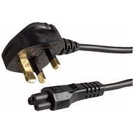 UK plug to C5 3 pin Laptop power lead (1)