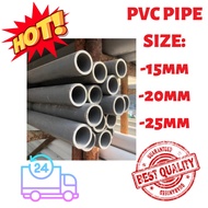 🏷️9.5feet 15mm-50mm, PVC Pipe Water CLASS D / 6 / 7 / O /E🕸️PVC Paip Air Malaysia Standard, Pipe SIR