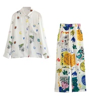 KEMEJA PUTIH Women's Shirt Suit, One Set, White Blouse, Pants