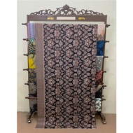 Kain Batik Pekalongan Motif Daun Coklatan