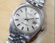 Rare / Regular OH history ◆ ROLEX / Rolex Datejust Ref.1601 ◆ WG bezel 自動上鍊男士手錶帶正品皮帶