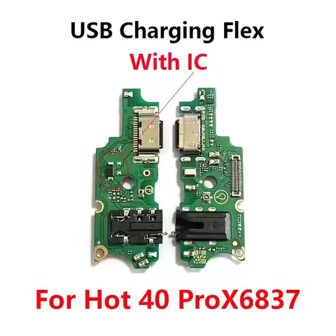 For Infinix Hot 40 40i Pro 30 30i Play NFC 4G 5G X6831 X6832 X6835 X6836 X669 X6837 X6528B USB Charg
