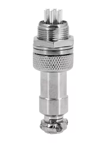 5Set GX12 Connector 2pin 3pin 4pin 5pin Fixing Docking Male Female Aviation Cable Terminal Plug Sock