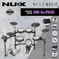 Nux DM-8 Flagship Professional All Mesh Head Digital Drum Kit / Electronic Drum