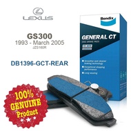 Original Bendix [DB1396GCT] Rear Brake Pad - Lexus GS300 Rear Brake Pad
