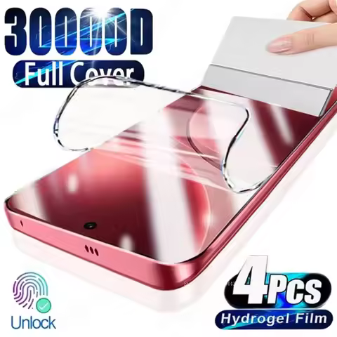 4PCS Hydrogel Film For OPPO Find X9 Pro X8S Plus X8 Pro X8 Ultra Screen Protector For OPPO Reno15 15