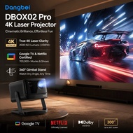 Dangbei DBOX02 Pro 4K Google TV Official Netflix Projector, ISO 2000 Lumens, Safety Mark Cerified (1