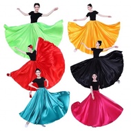 Rok Senam Belly Dance Rok Klok Silver Rok Satin Aksesoris Tari Baju