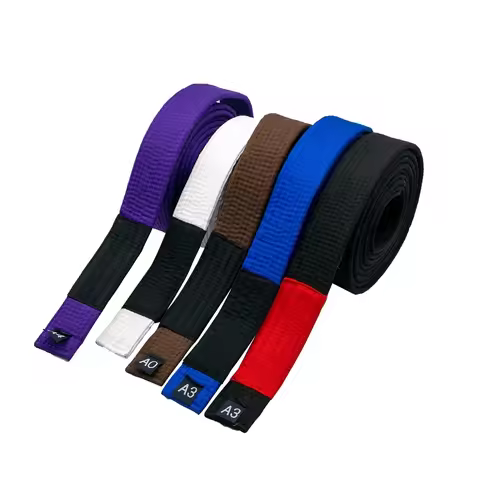 New Sports Jiu Jitsu Brazilian JiuJitsu Belt Youth BJJ Gi For Kids With Ranking Stripes Martial Arts