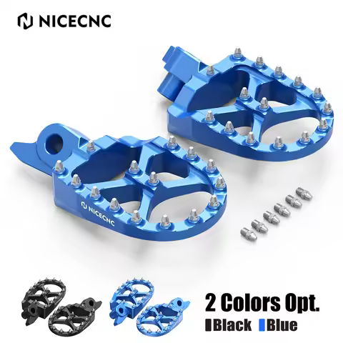 Enlarged Foot Peg Footrest Pedal Kit For Yamaha YZ250F YZ450F YZ450FX YZ 250F 450F 450FX 2024 2025 2