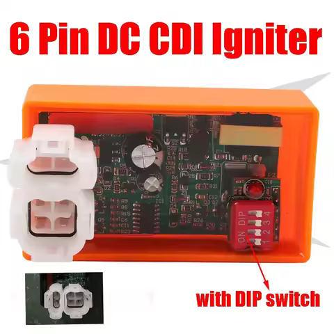 6 Pin DC CDI Igniter Racing For Dark Veloci Thunder 250 GY6 150CC Zanella150 RX Z6 BERA BR200RR NEW 