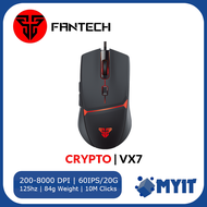 Fantech VX7 Crypto Gaming Mouse 8000DPI Programmable Macro