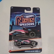 hotwheel toyota AE 86 corolla Neon speeders