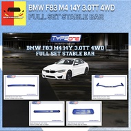 TYPE ONE 100% ORIGINAL BMW F83 M4 14Y 3.0TT 4WD FULL SET STABLE BAR COLOUR BLUE CAR BODYKIT