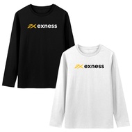 Crypto Exness Men's Trading T-Shirt Unisex Long Sleeve Cotton Combed 30sWanita
