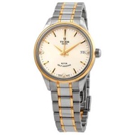 Tudor Style Automatic Diamond Silver Dial Unisex Watch 12303-0005