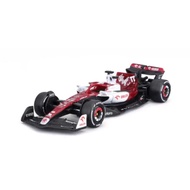 BURAGO 1/43 Alfa Romeo C42 (2022) No.77 V. Bottas (no driver figure)