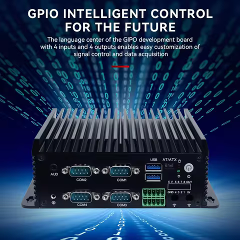 Brand New High-Performance Industrial Mini PC Intel N305 Quad-Core Windows 10 4GB/8GB/16GB DDR4 RAM 