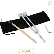 GILDAI Reflex Hammer, 128 Hz Frequency Massage 128Hz Tuning Forks, Naturally Aluminum Alloy Energy H