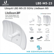 UBIQUITI LBE-M5-23 LITEBEAM M5 23DBI AIRMAX CPE ตัวกระจาย ลิ่งค์ส่งสัญญาณ 2-5 kg ปล่อย wifi ระยะไกลๆ