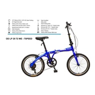 [✅Original] Sepeda Lipat Odessy 20 72 New 7 Speed Shimano