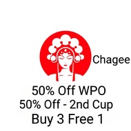 Chagee Voucher Buy 1 Free 1 E-Voucher