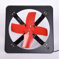 Square Industrial Fan Exhaust Fan Exhaust Fan Window Sill Exhaust Range Hood Industrial All-Iron Ven