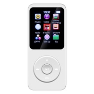 Mini Music Player Bluetooth-Compatible 5.0 Portable Music Player HIFI Sound with Video/Voice Recorder/FM Radio/E-Book