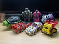 中古無盒 忍者龜 變形 玩具