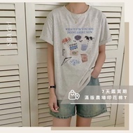 [SiBA Girl] DM-8011 Full Version Printed Fresh Farm Cotton T Cute TEE T-Shirt Short Sleeve 2B