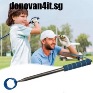 DONOVAN4IT Telescopic Golf Ball Retriever, Adjustable Non-Slip Handle Golf Ball Pick Up Tool, Rounde