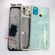 Casing Housing Fullset Oppo A53 Original Frame + Backdoor